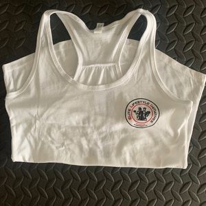 Next level Women’s white tank top